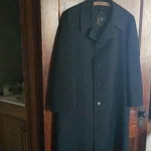 London Fog men's removable liner overcoat